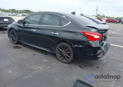 2018 Nissan Sentra Sr из США, поврежденный, VIN 3N1AB7AP3JY263886